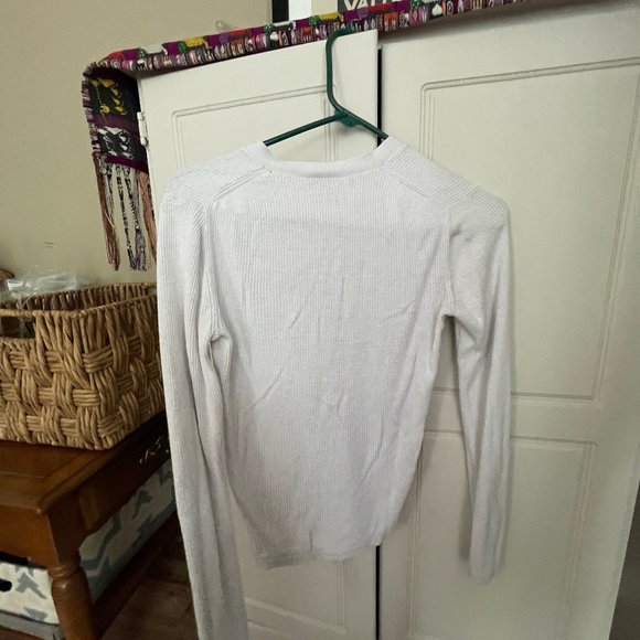 Anne Taylor Factory Cream Cardigan Size Small - Picture 5 of 5